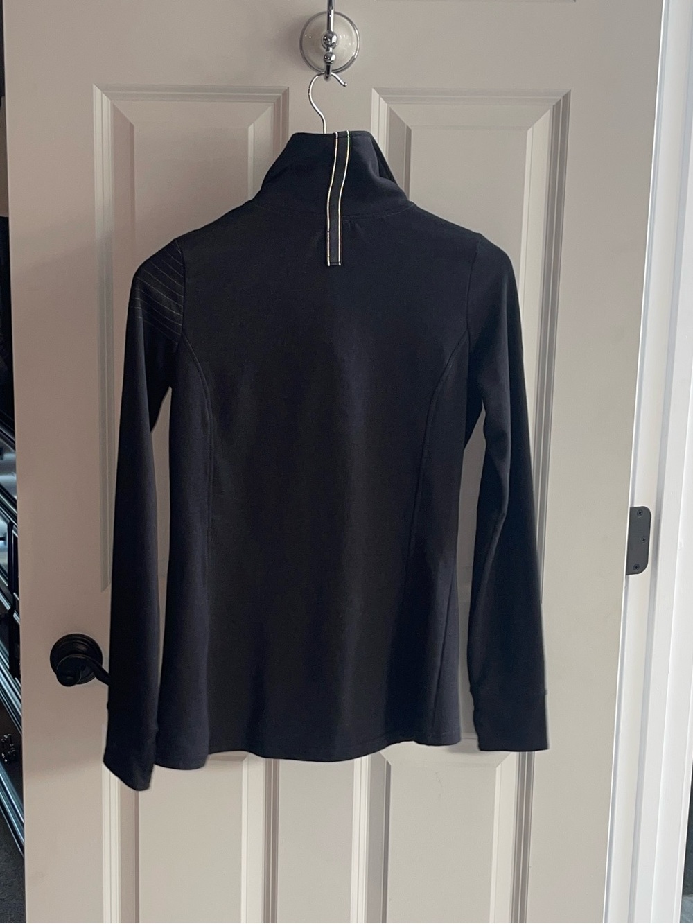 KUHL Krush Long Sleeve Jacket Dark Grey Snap Button Lightweight Silver Zip Sz XS - Picture 6 of 15